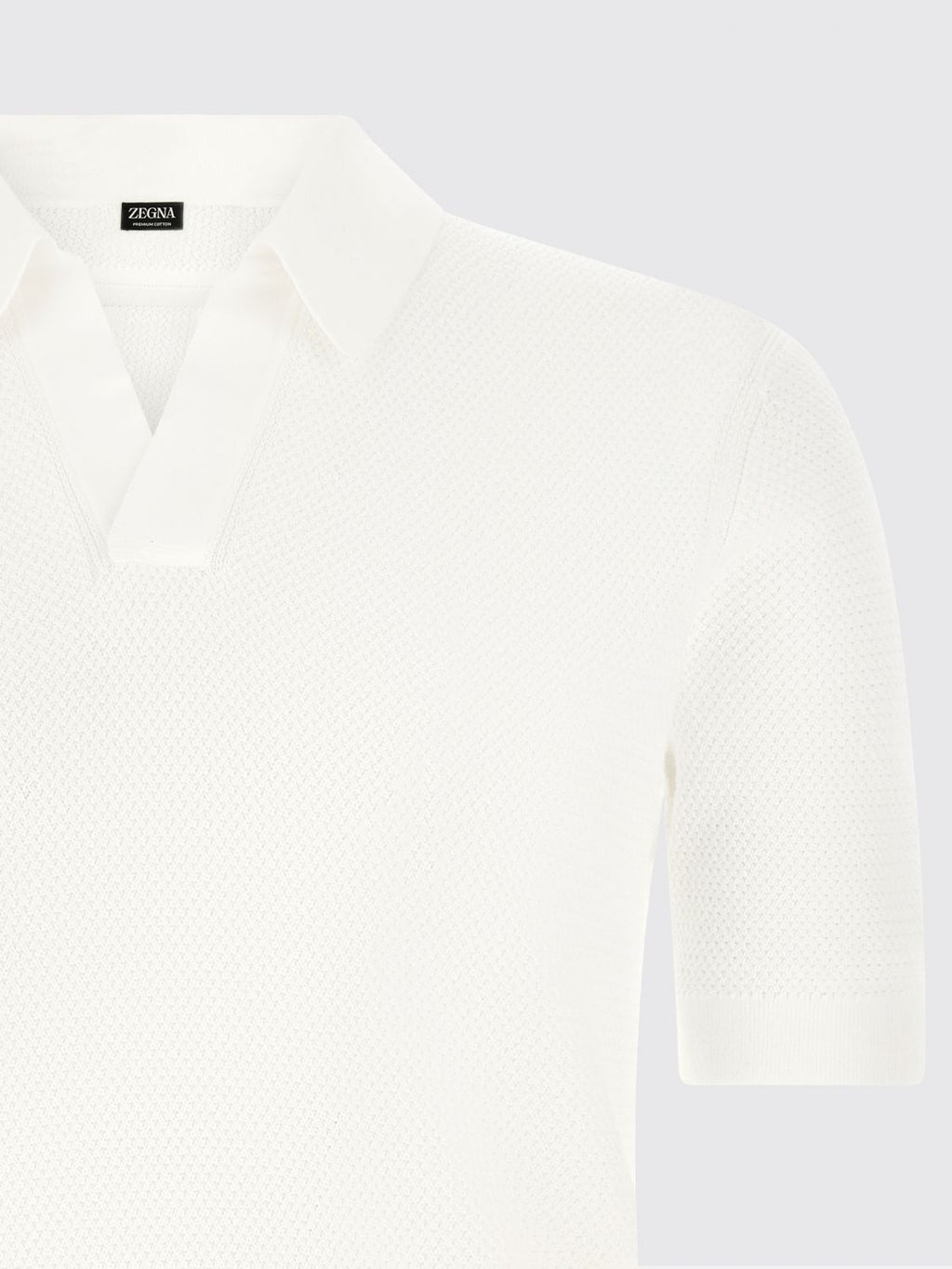 Zegna Polo Shirt Men White