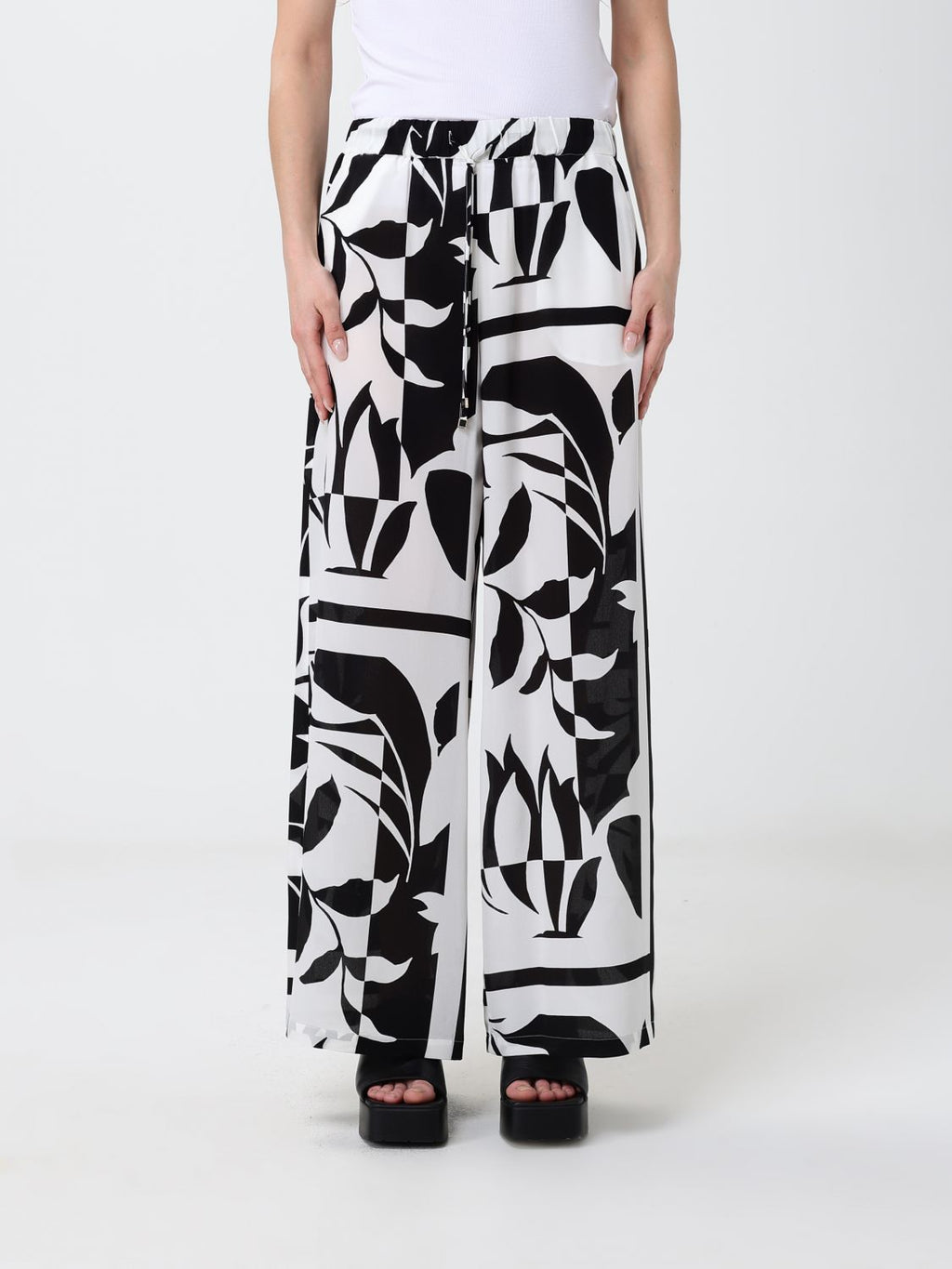 Max Mara Pants Woman Multicolor