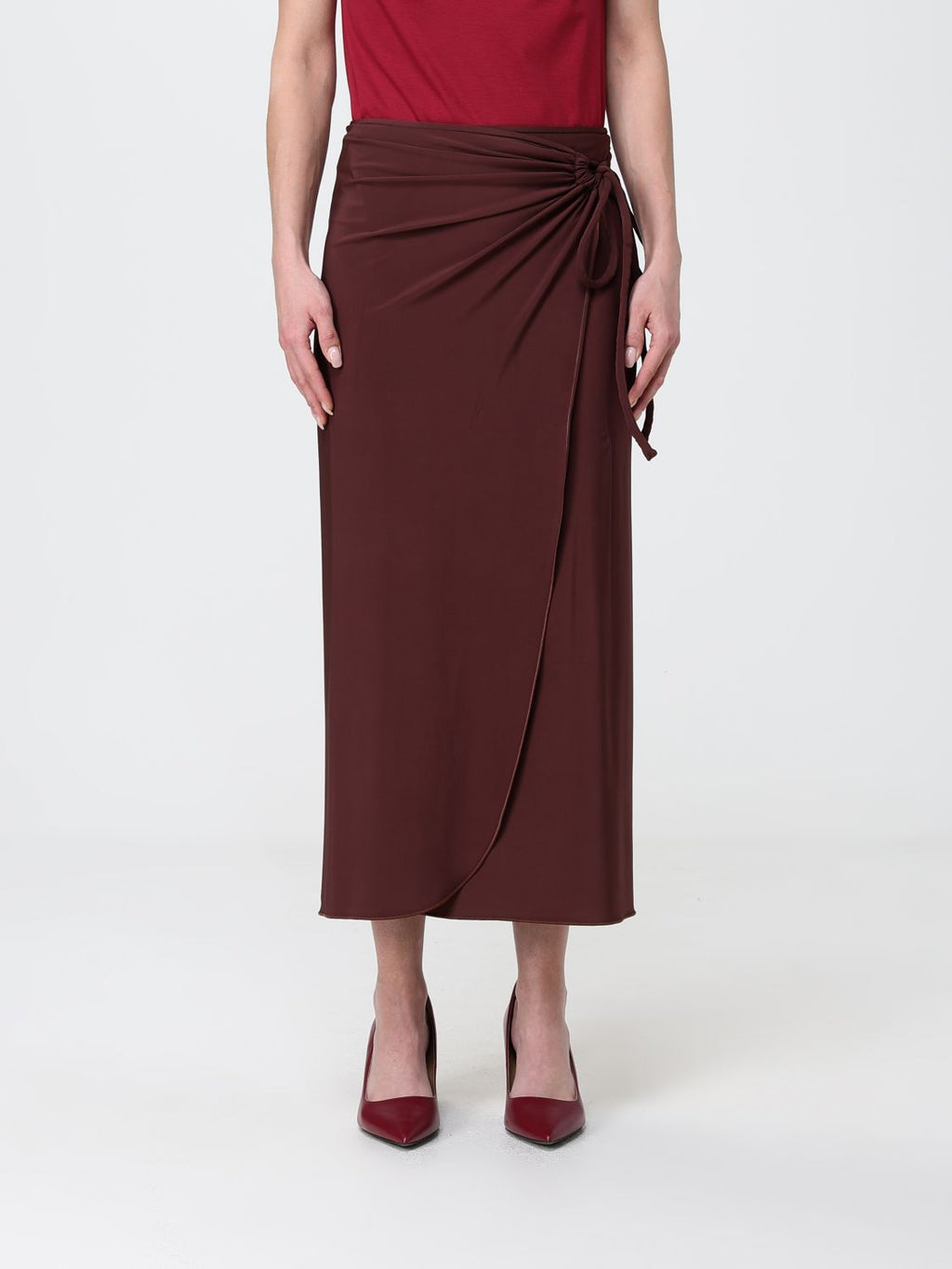 Max Mara Skirt Woman Violet