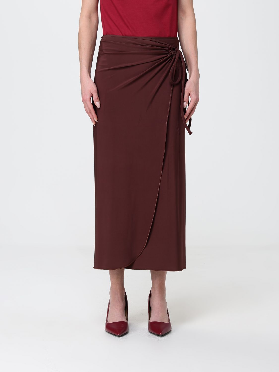 Max Mara Skirt Woman Violet