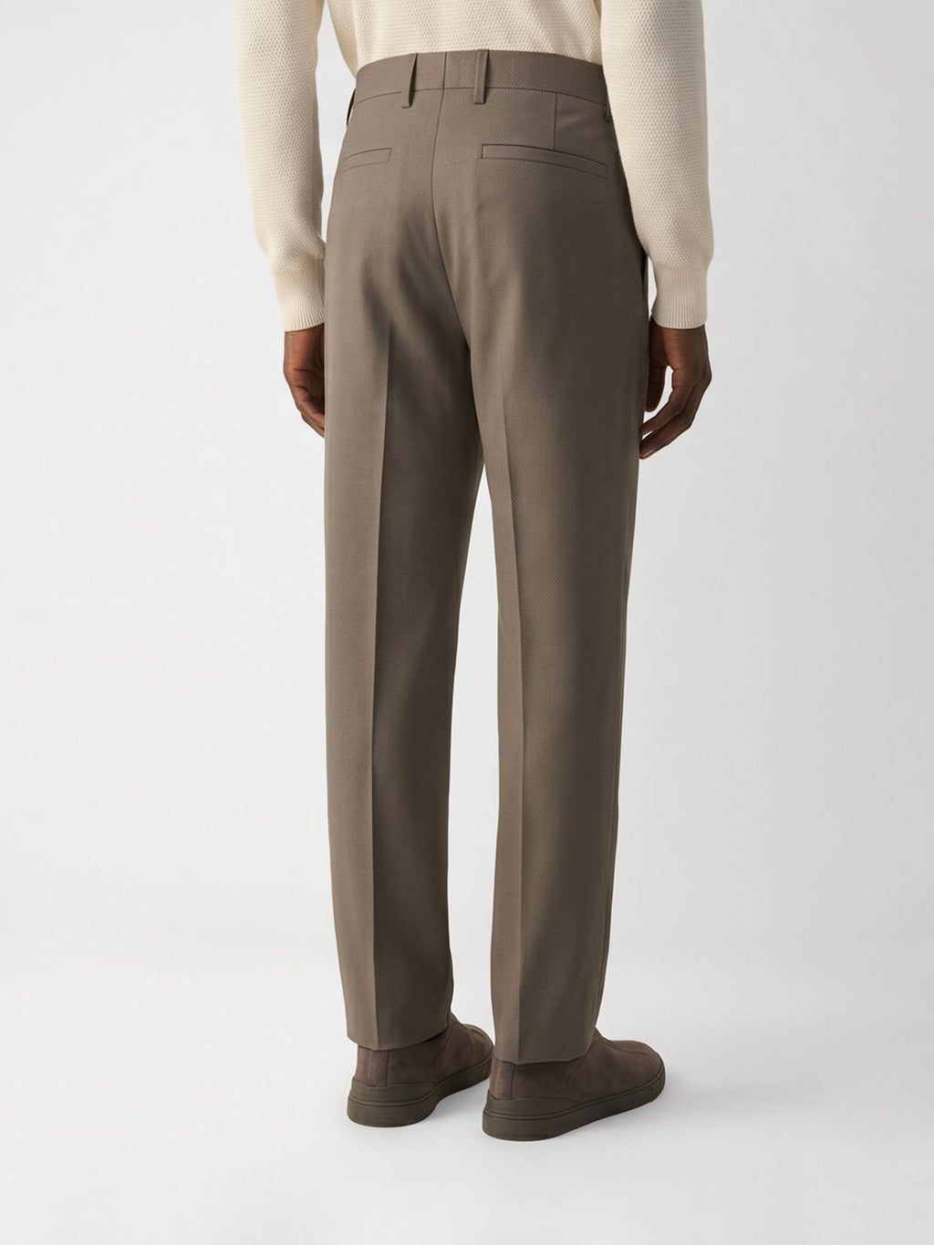 Zegna Pants Men Brown