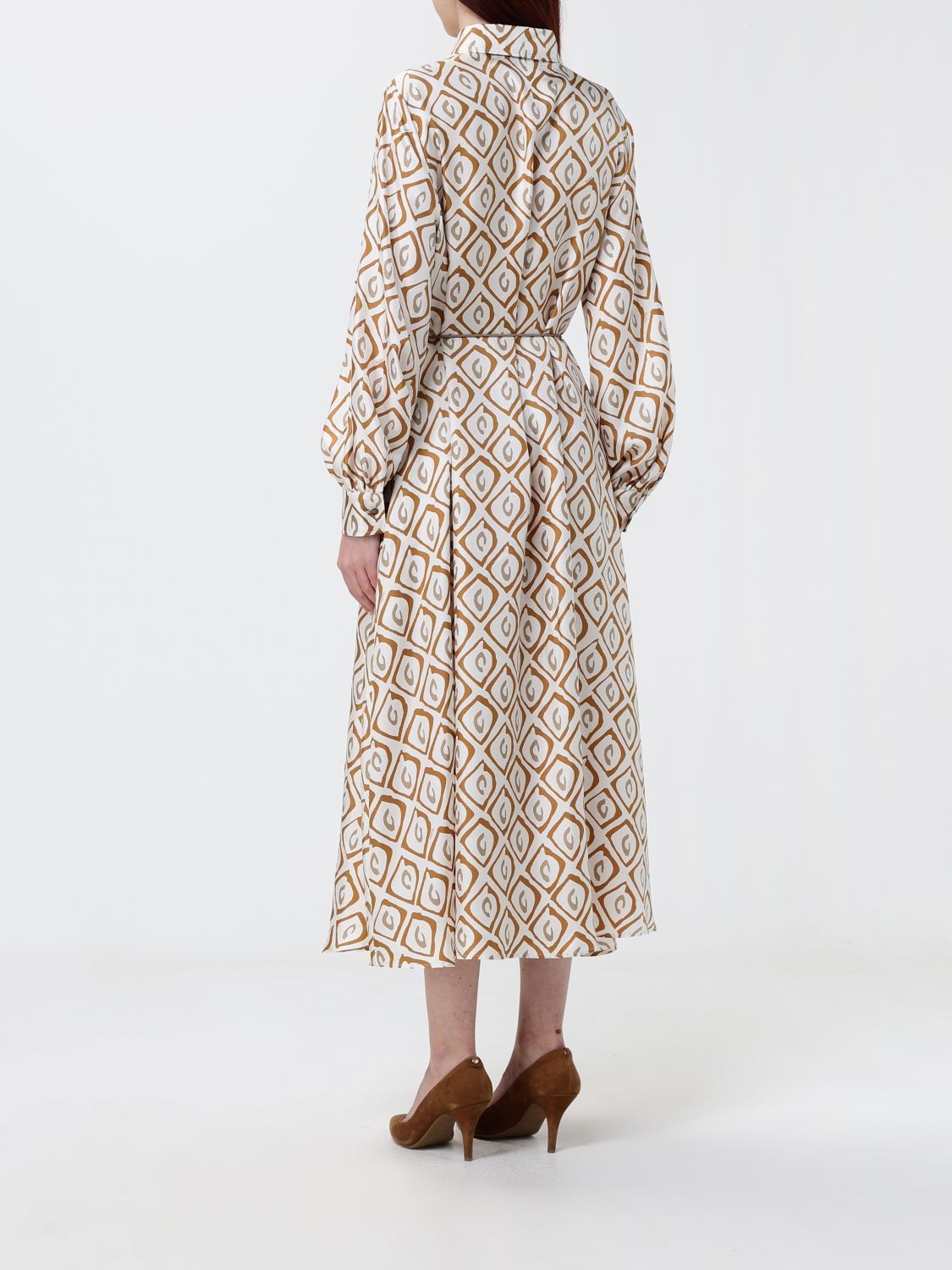 Max Mara Dress Woman Beige