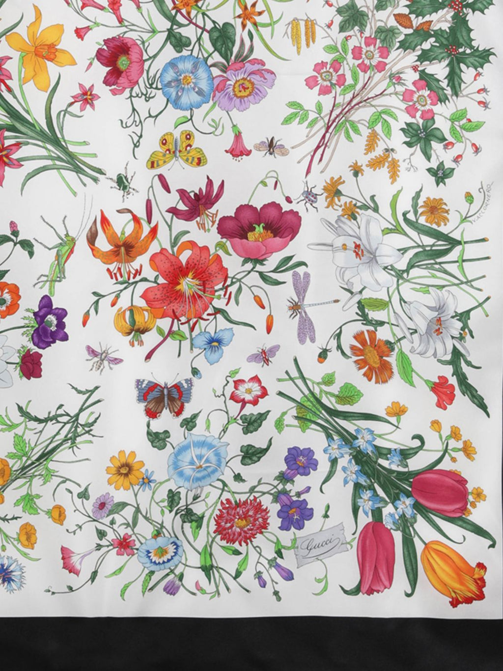 Gucci Neck Scarf Woman Multicolor