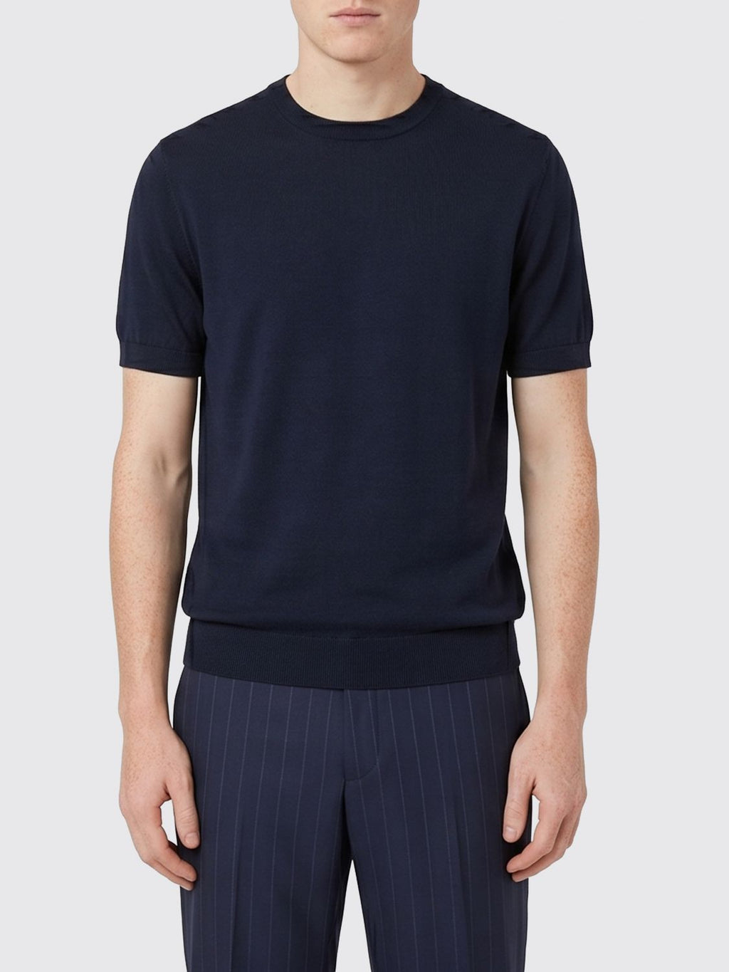 Zegna Sweater Men Blue