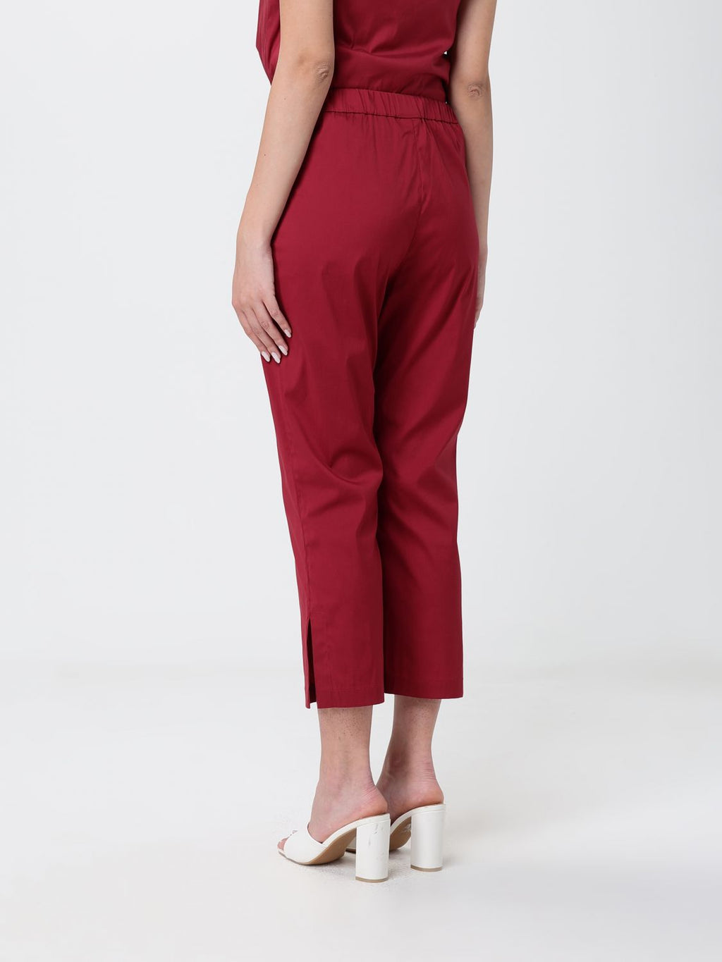 Max Mara Pants Woman Red