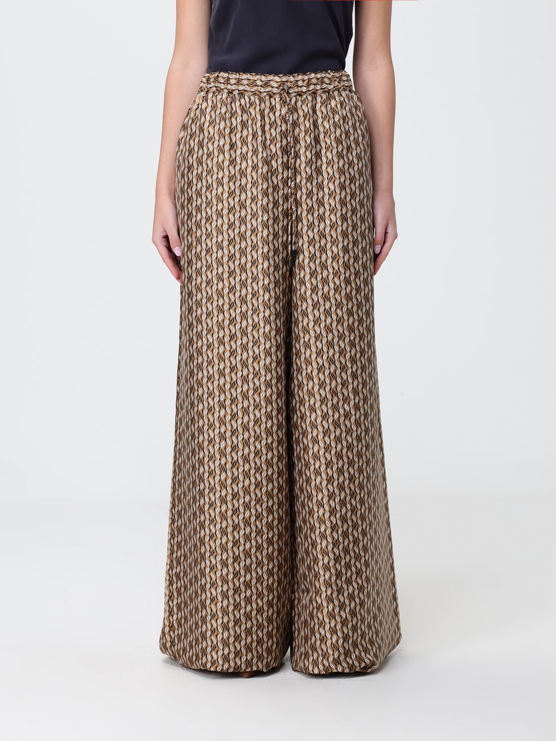 Max Mara Pants Woman Brown