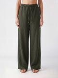 Max Mara Pants Woman Green