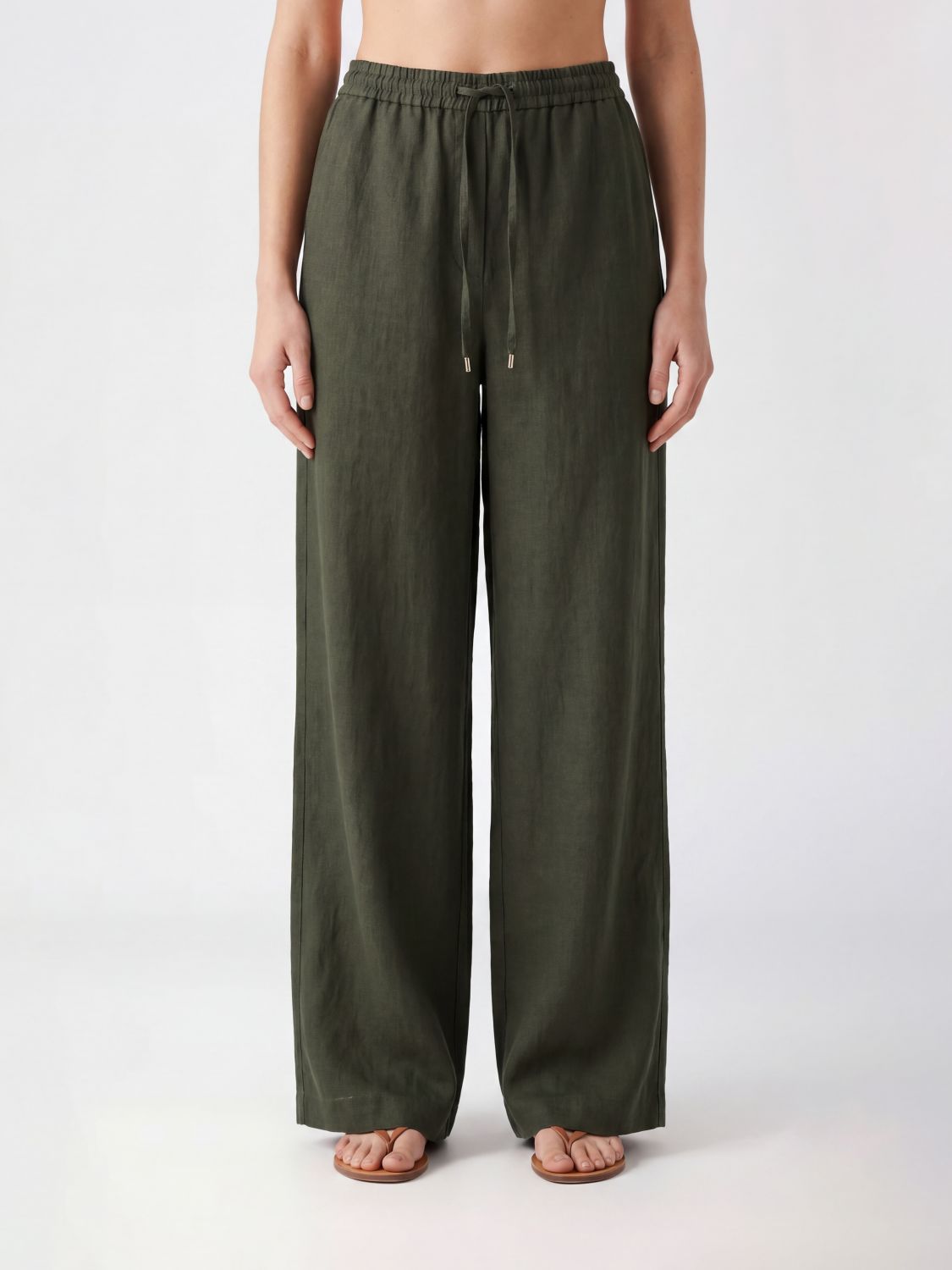 Max Mara Pants Woman Green