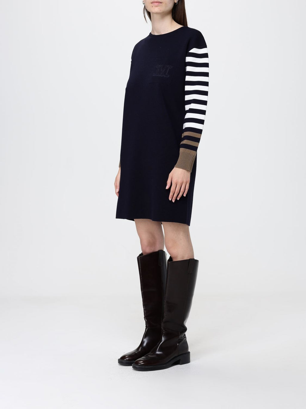 Max Mara Dress Woman Blue