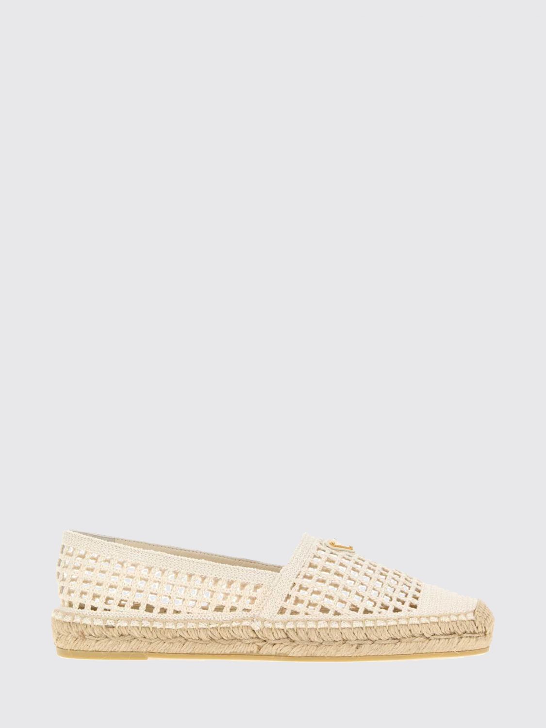 Prada Espadrille Woman Ivory