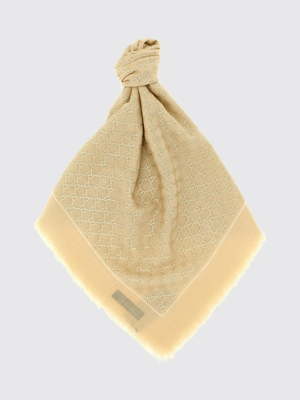 Gucci Neck Scarf Woman Beige