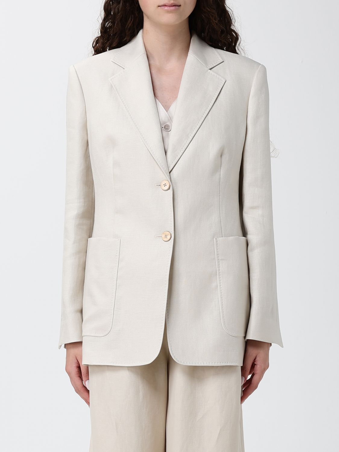 Max Mara Jacket Woman Beige