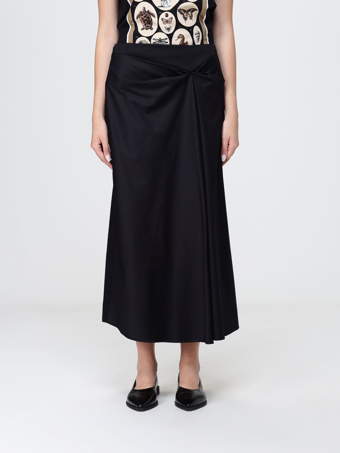Max Mara Skirt Woman Black
