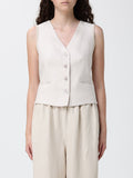 Max Mara Waistcoat Woman Beige