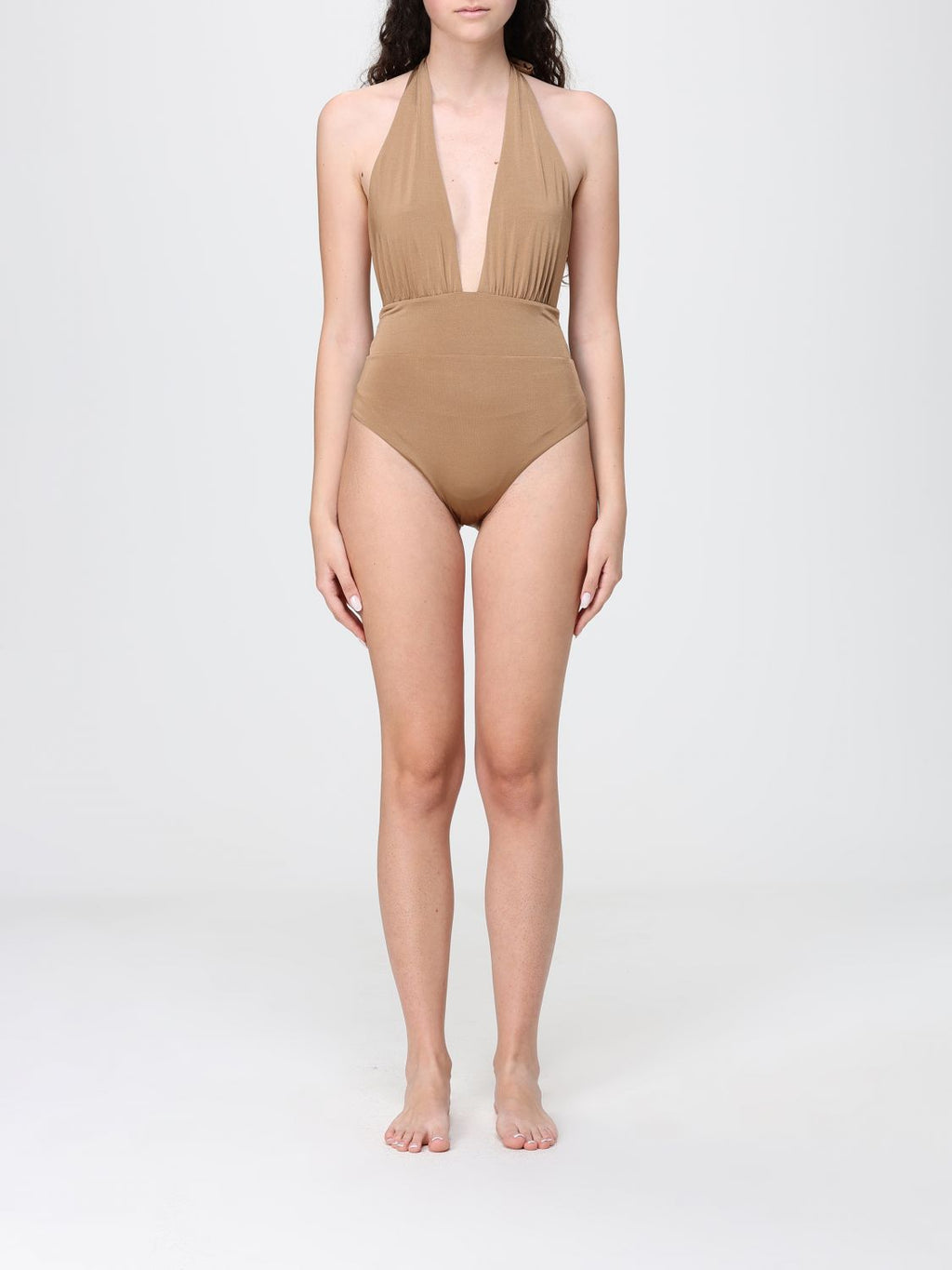 Max Mara Swimsuit Woman Camel