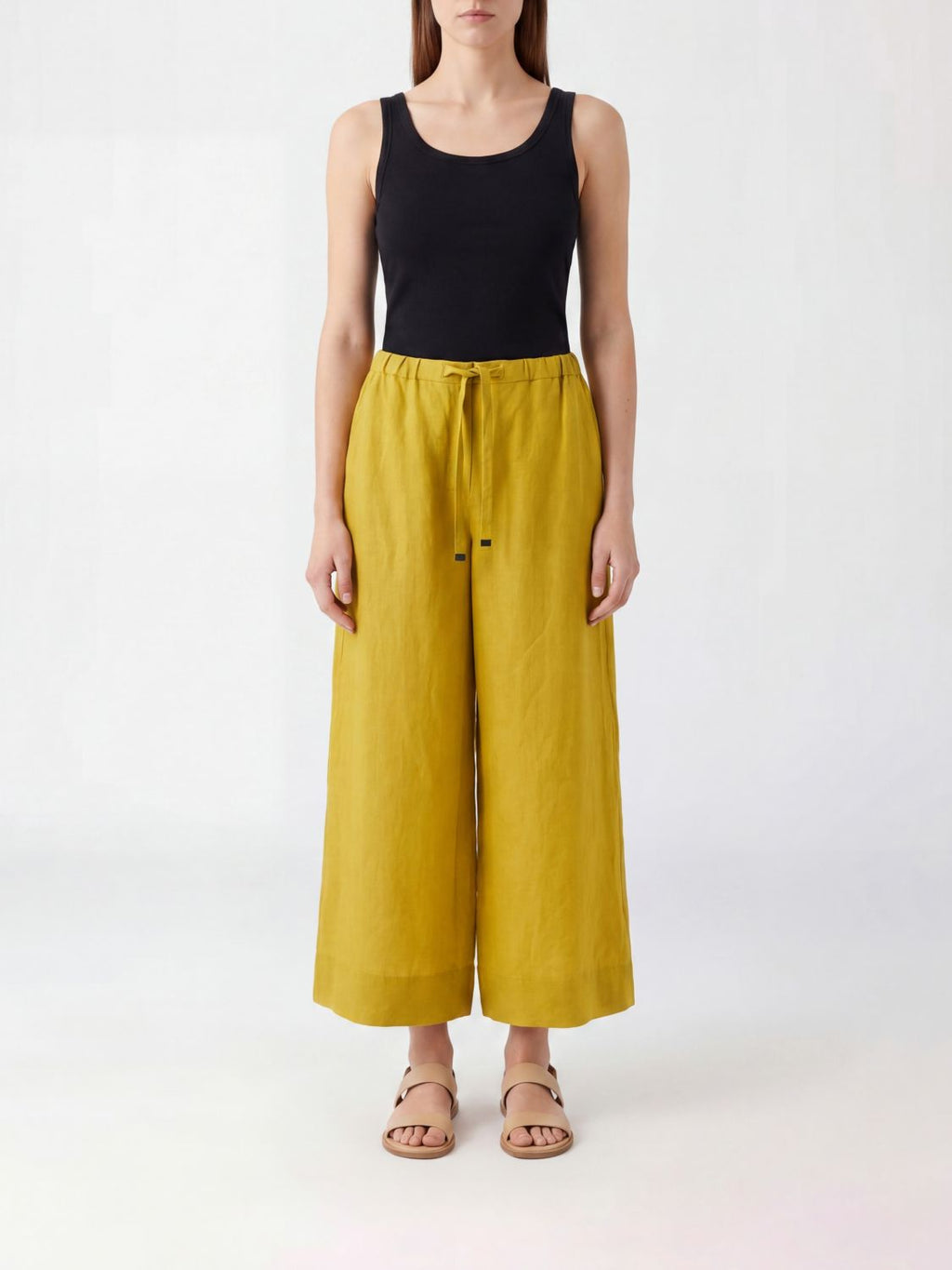 Max Mara Pants Woman Yellow