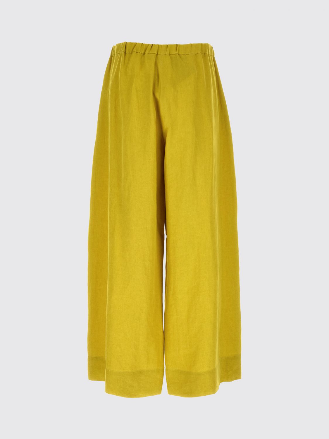 Max Mara Pants Woman Yellow