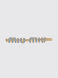 Miu Miu Hair Accessory Woman Sky Blue