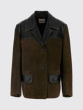 Miu Miu Jacket Woman Mud