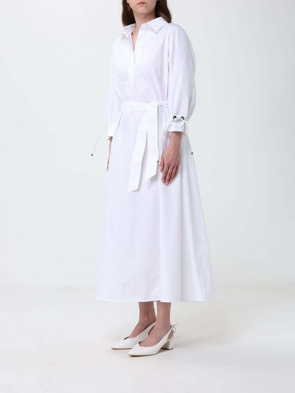 Max Mara Dress Woman White