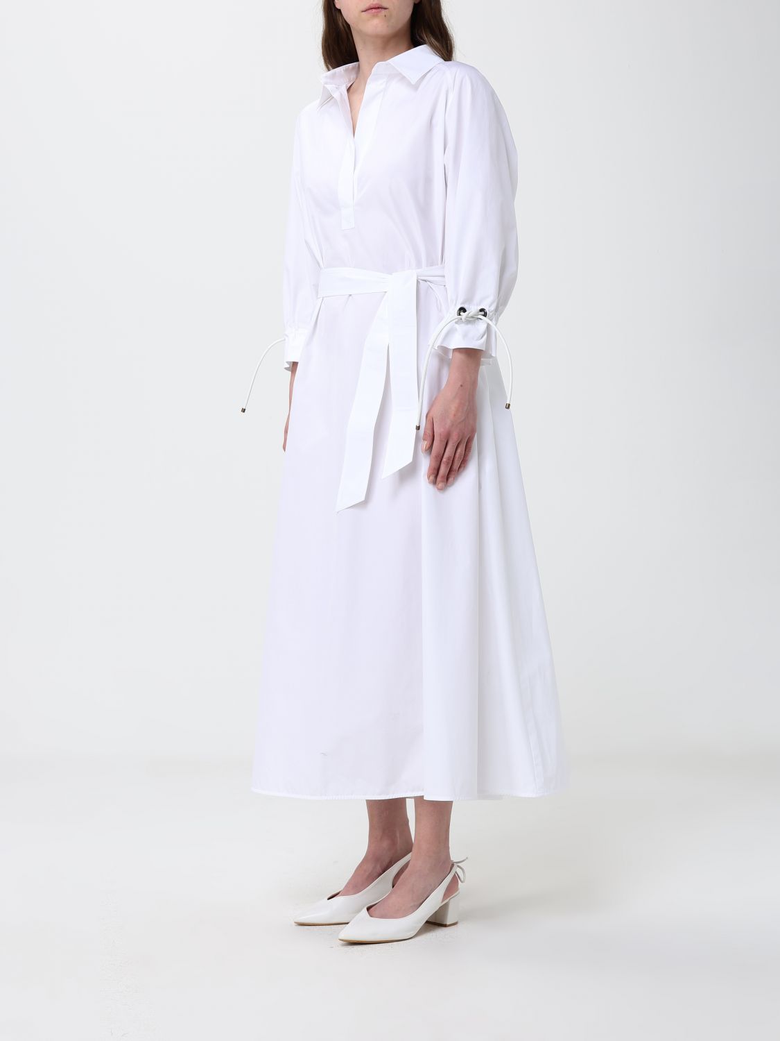 Max Mara Dress Woman White