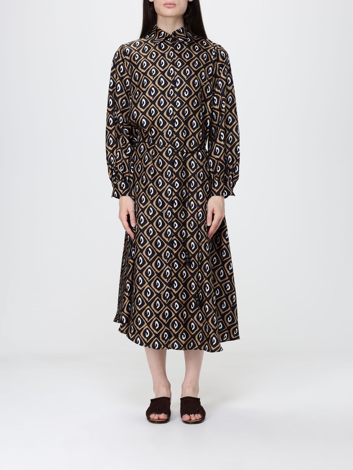 Max Mara Dress Woman Black