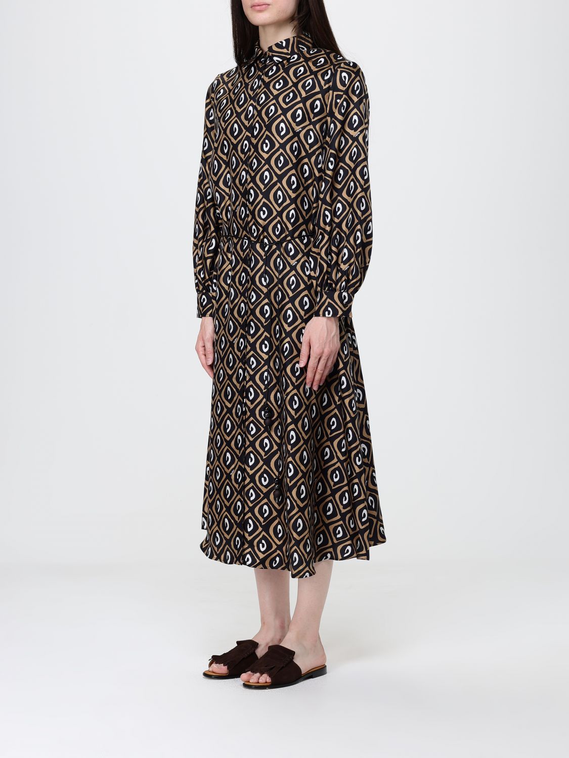 Max Mara Dress Woman Black