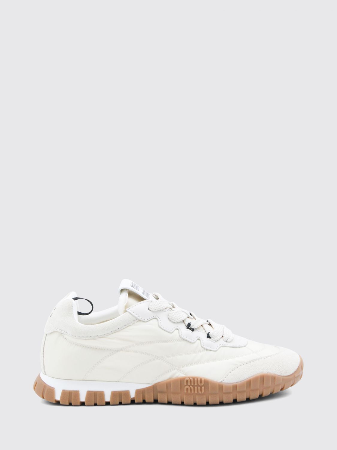 Miu Miu Sneakers Woman Ivory