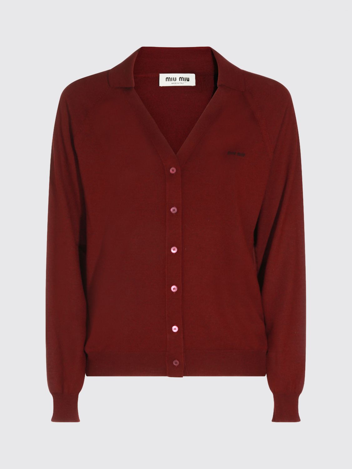 Miu Miu Sweater Woman Amaranth