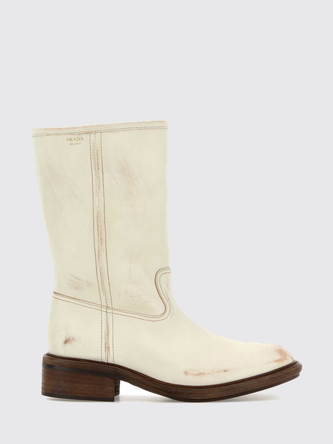 Prada Boots Woman White