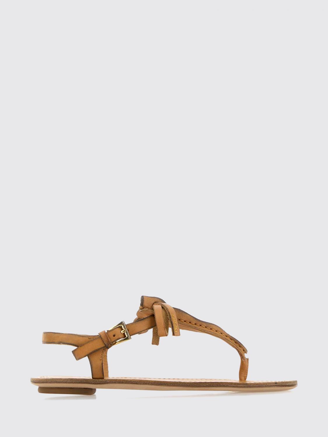 Prada Heeled Sandal Woman Natural