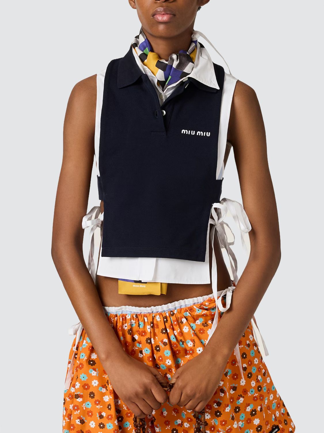 Miu Miu Top Woman Blue