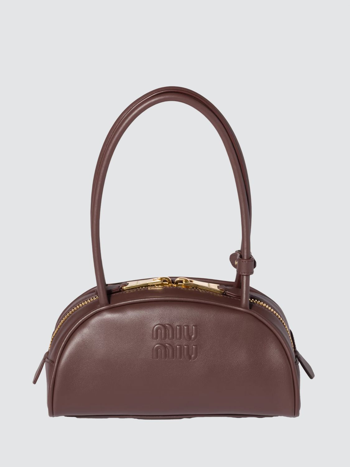 Miu Miu Shoulder Bag Woman Brown