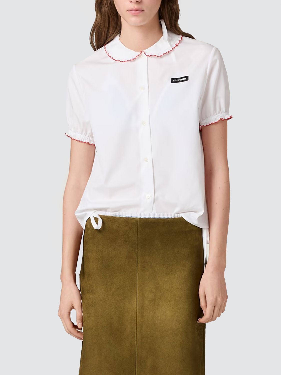 Miu Miu Shirt Woman White