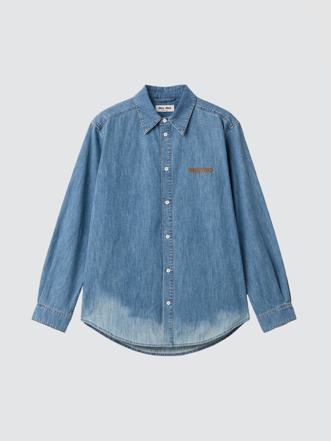 Miu Miu Shirt Woman Blue