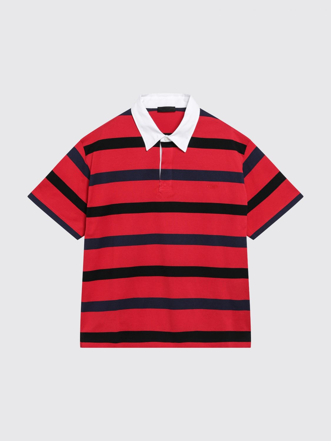 Prada Polo Shirt Men Red