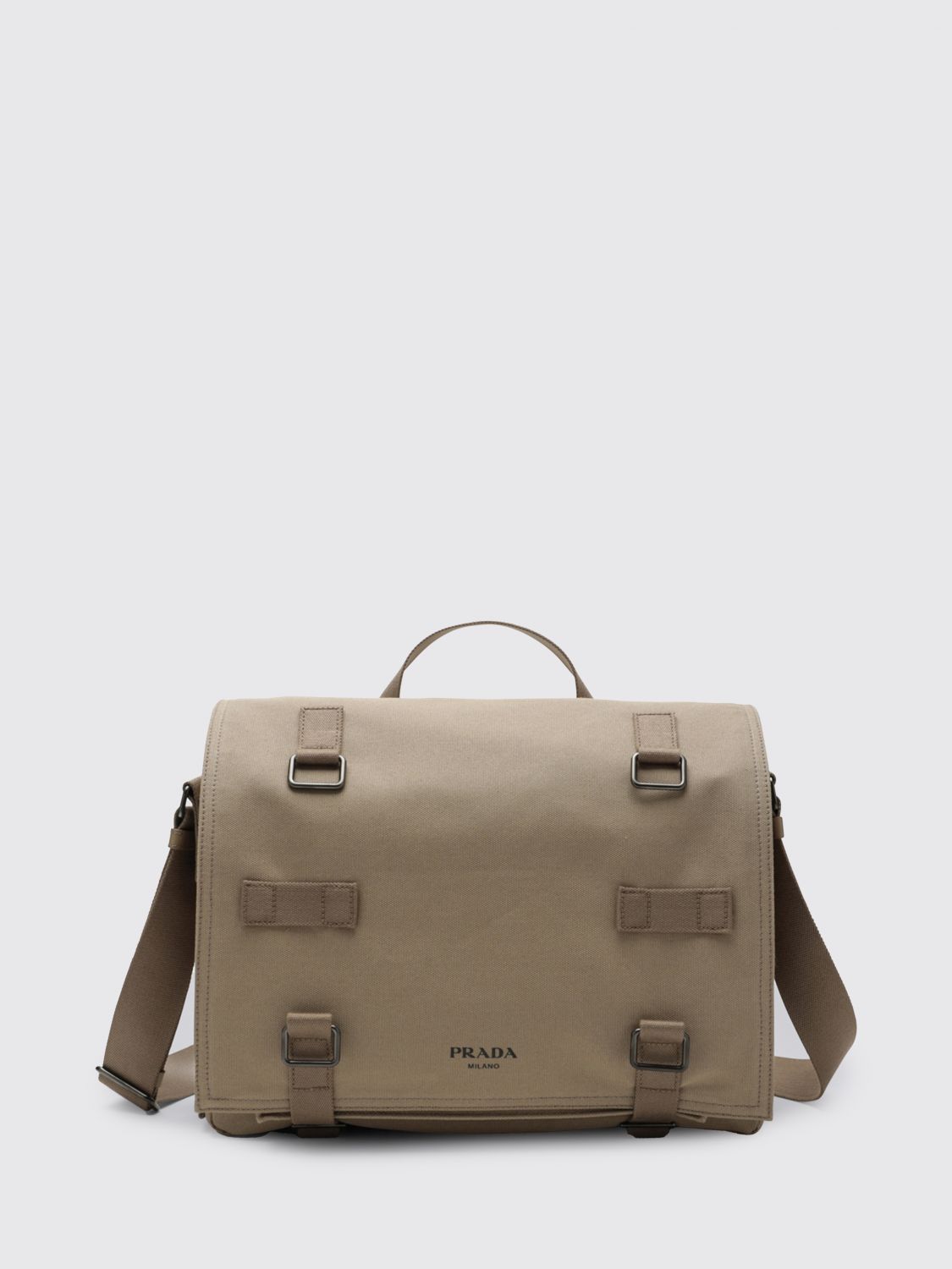 Prada Shoulder Bag Men Sand