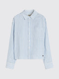 Weekend Max Mara Shirt Woman Gnawed Blue