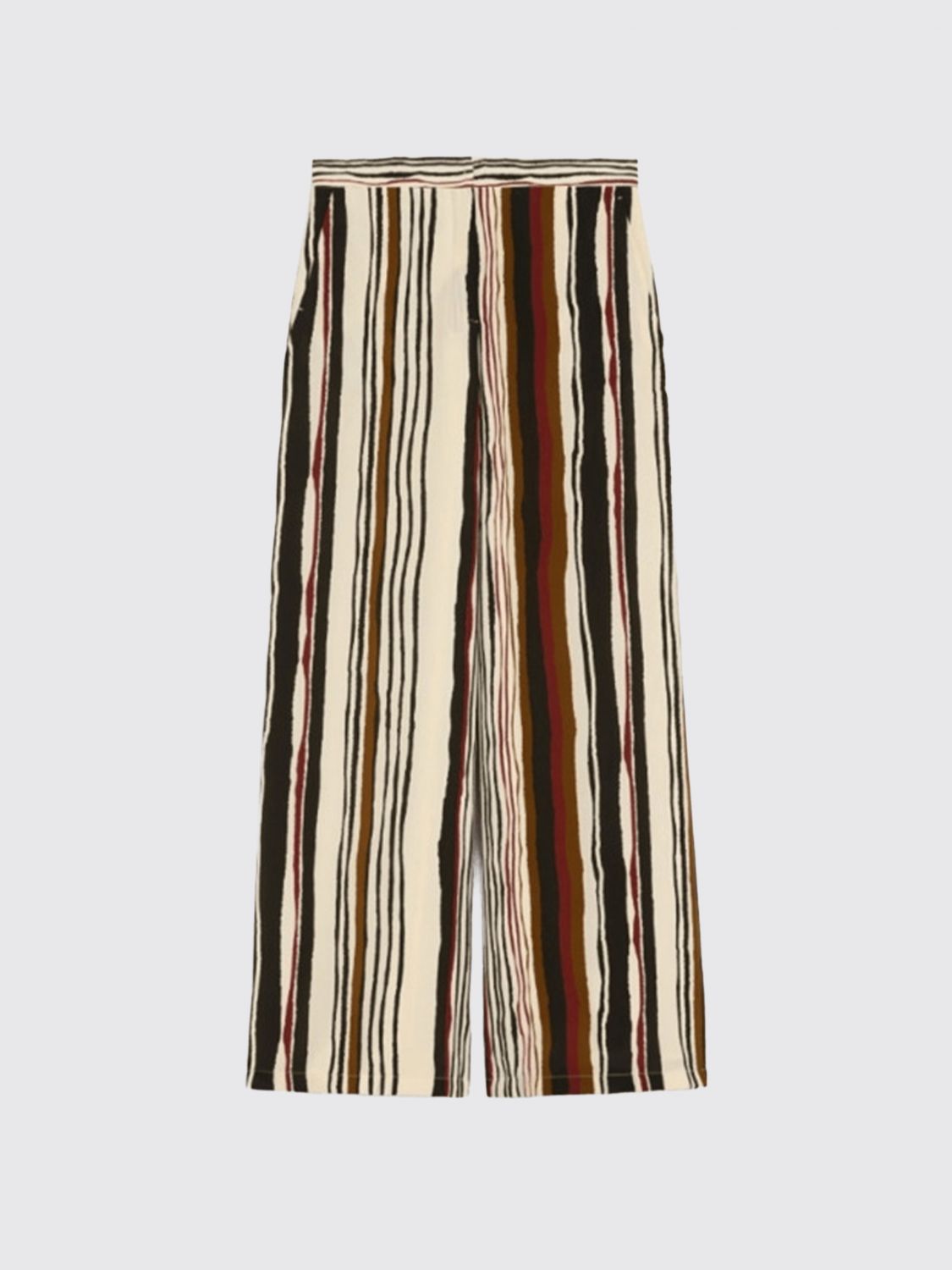 Max Mara Studio Pants Woman Brick Red