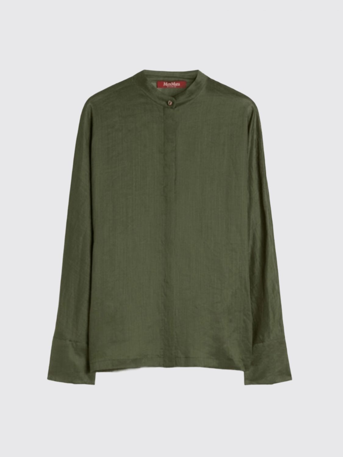 Max Mara Studio Top Woman Kaki