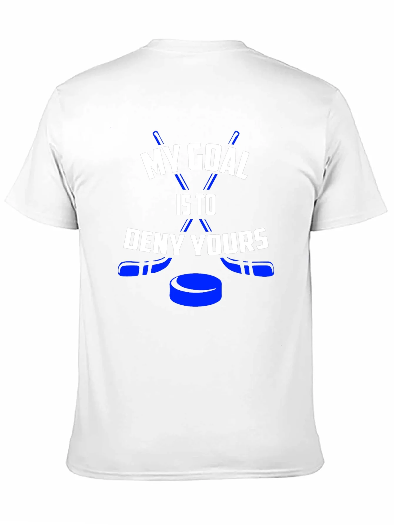 Hockey Goal T-Shirt - Deny Yours Hockey Puck Tee