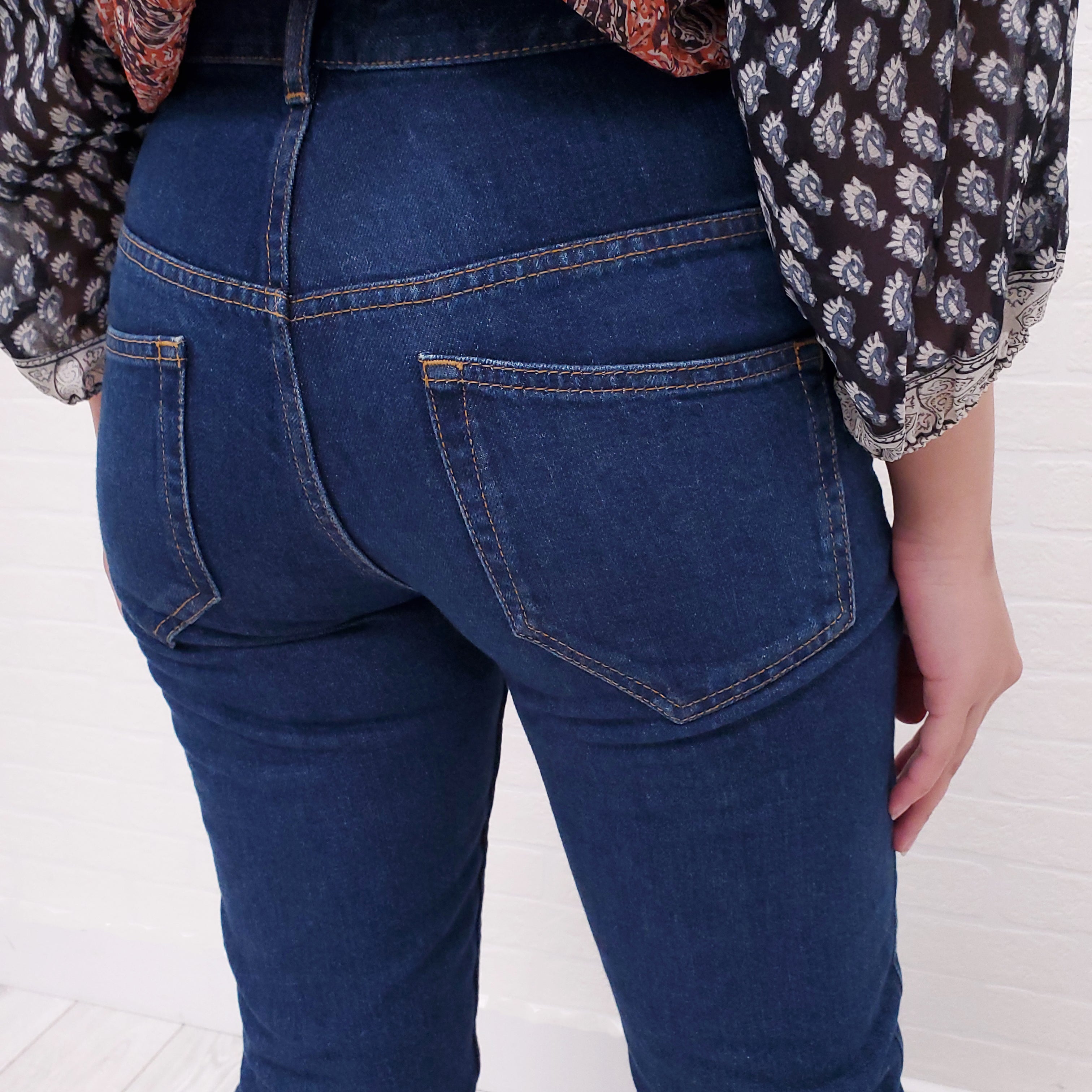 ISABEL MARANT BLACK LABEL DENIM JEANS - SIZE 36