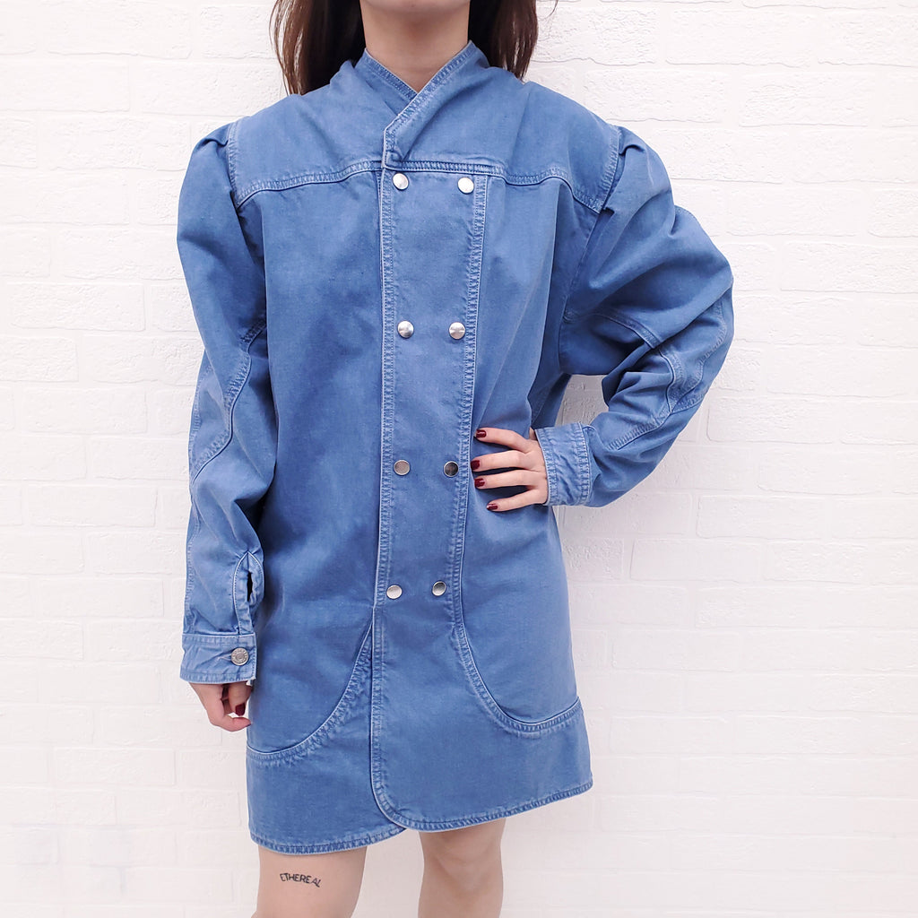 ISABEL MARANT DENIM DRESS - SIZE 34