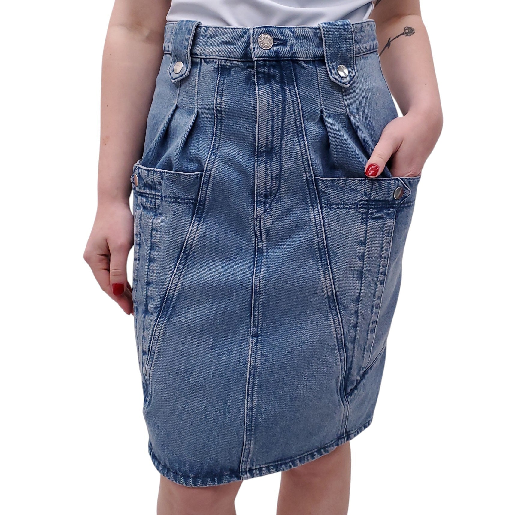 ISABEL MARANT DENIM SKIRT - SIZE 38