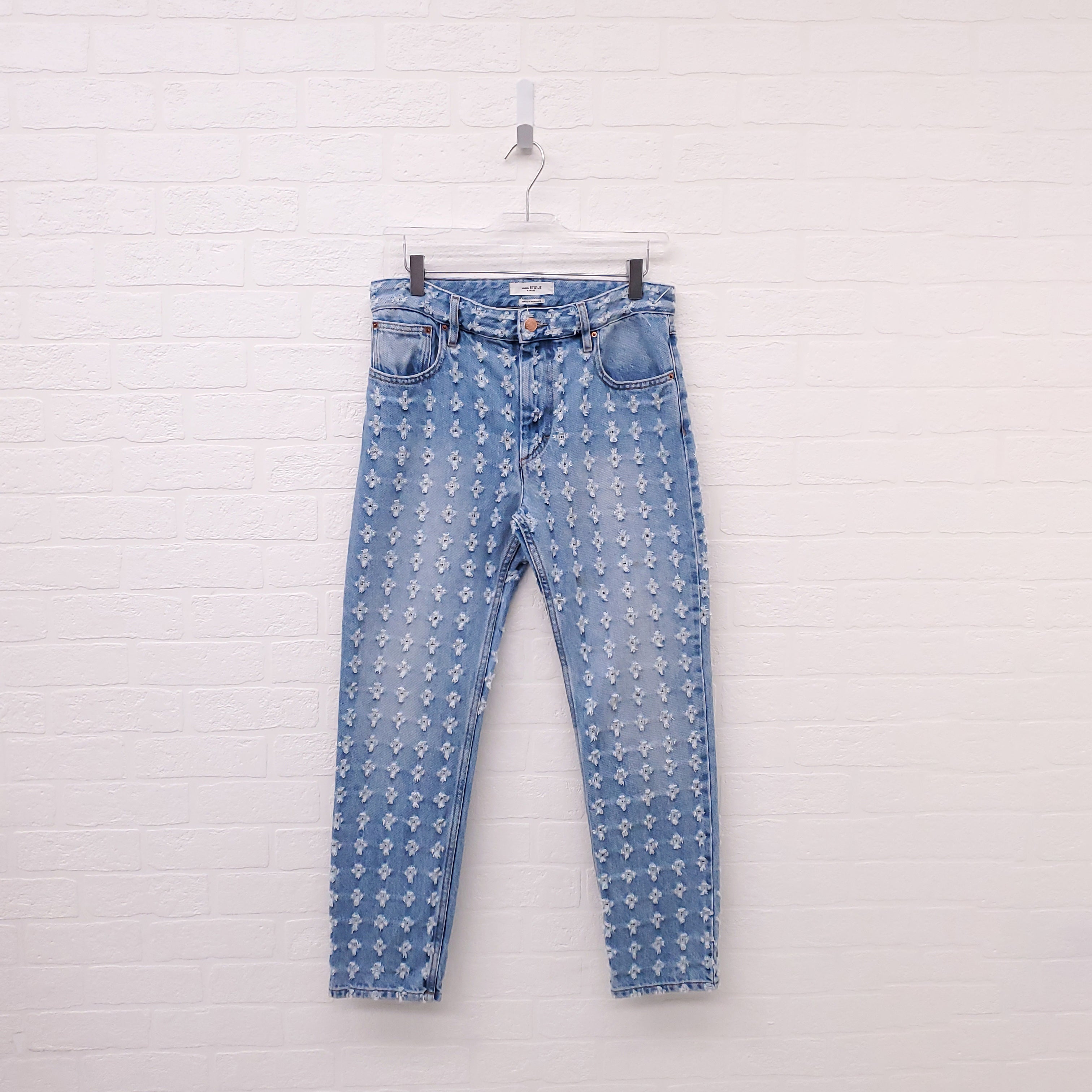 ISABEL MARANT ÉTOILE CUT OUT JEANS - SIZE 36