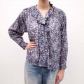 ISABEL MARANT ÉTOILE FLORAL COTTON BLOUSE - SIZE 34