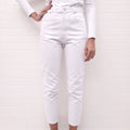 ISABEL MARANT ÉTOILE WHITE JEANS - SIZE 36