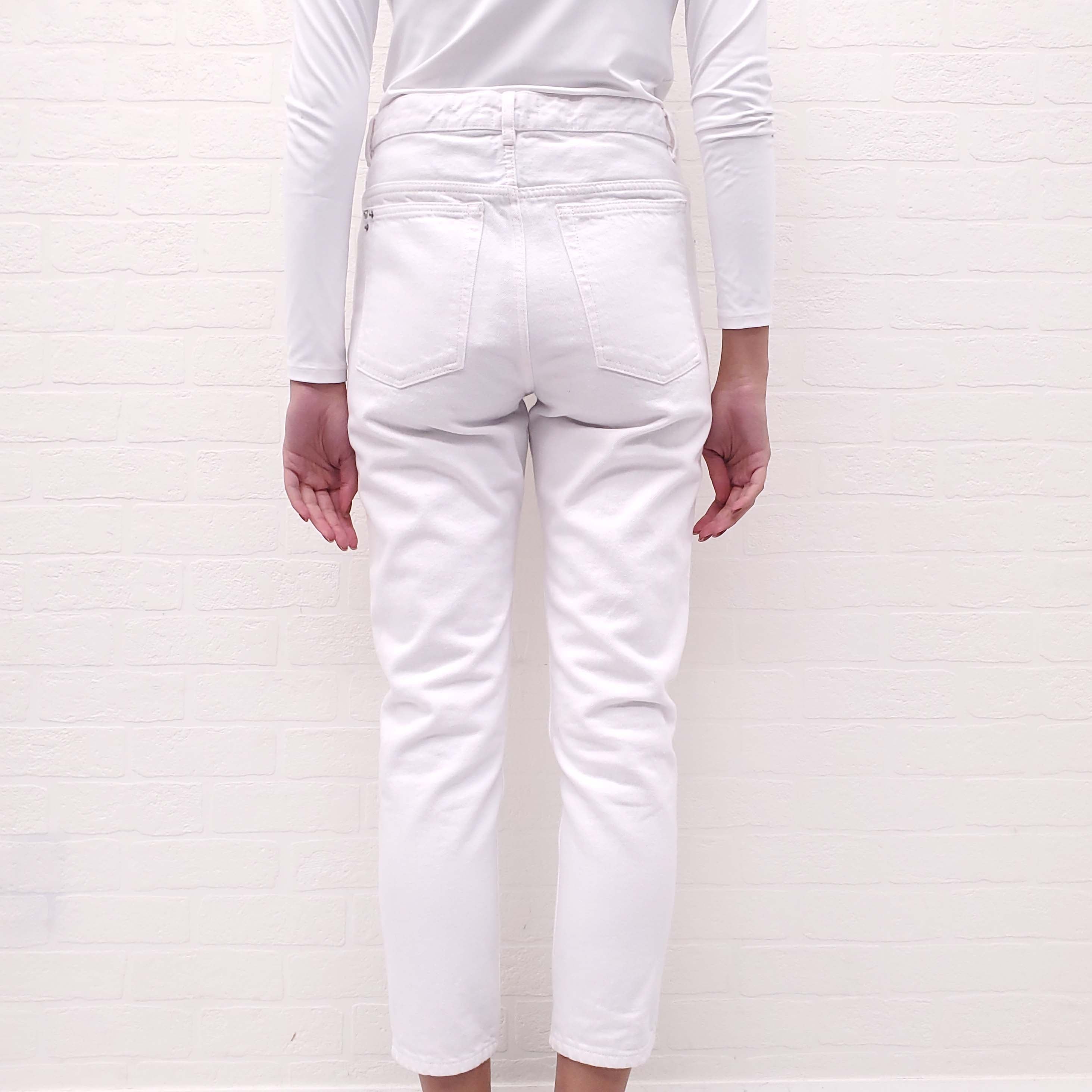 ISABEL MARANT ÉTOILE WHITE JEANS - SIZE 36