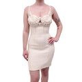 ISA BOULDER CREAM KNIT 'SCARECROW' DRESS - SIZE S