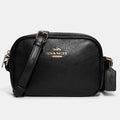 NWT Coach Mini Jamie Camera Crossbody Leather Bag Black
